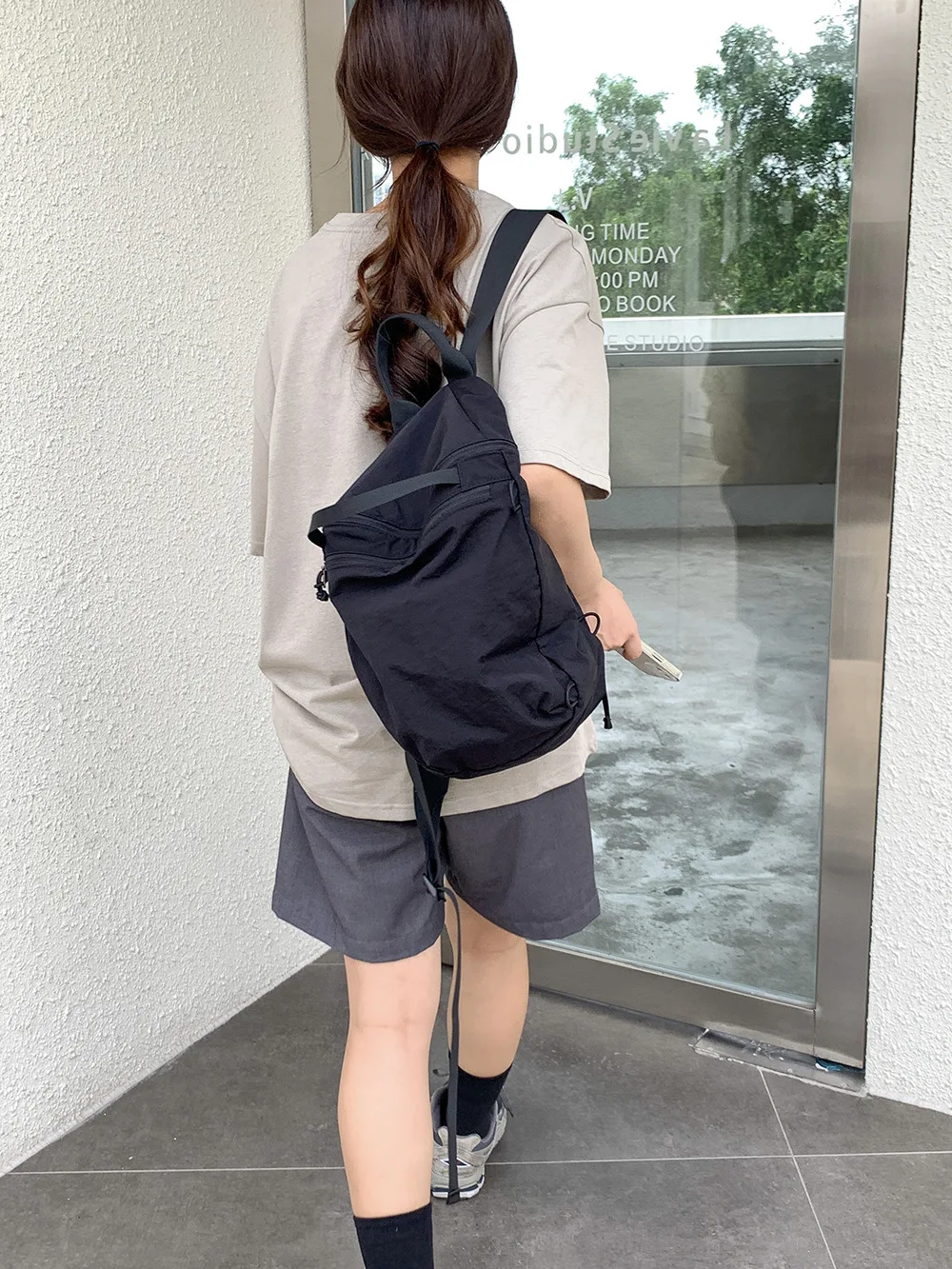 Сумка на плечо для женщин легкий нейлоновый повседневный трендовый рюкзак