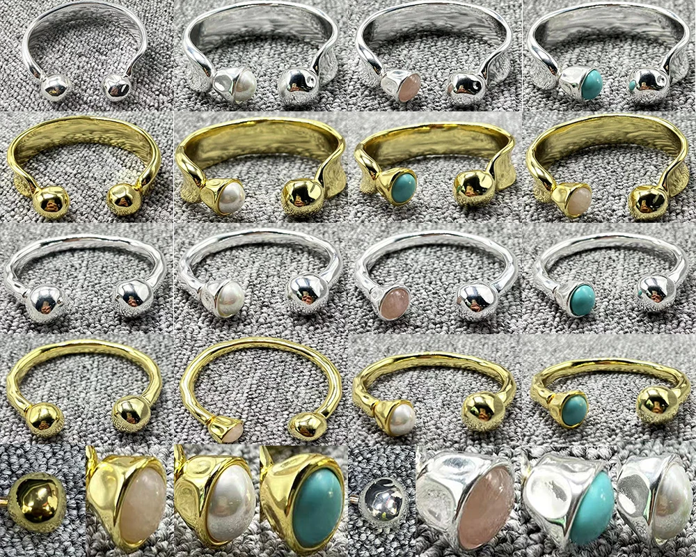 

2023 New Hot Sale Exquisite Fashion Electroplated 925 14k Silver Exquisite Multiple Beads Bracelet Button Bracelet Holiday Gift