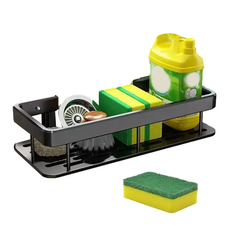 Кувшин для кухонной раковины губка без перфорации корзина держатель щетки