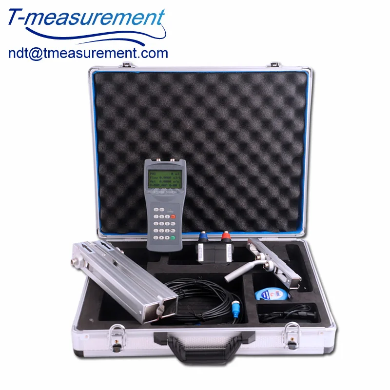 Taijia TDS-100H Ultrasonic Low Cost Digital Water Flow Meter Ultrasonic Water Meter Portable Ultrasonic Flowmeter
