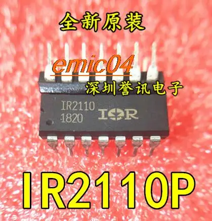 Оригинальный сток IR2110 IR2110PBF DIP14 MOSFET