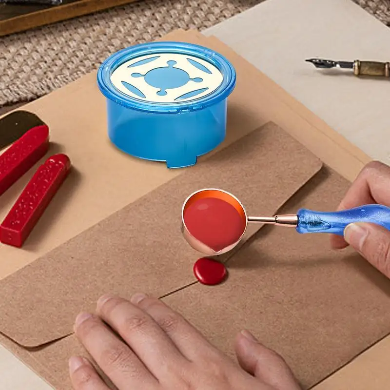 Набор для запечатывания воска набор ложки подогревателя восковых писем палочки