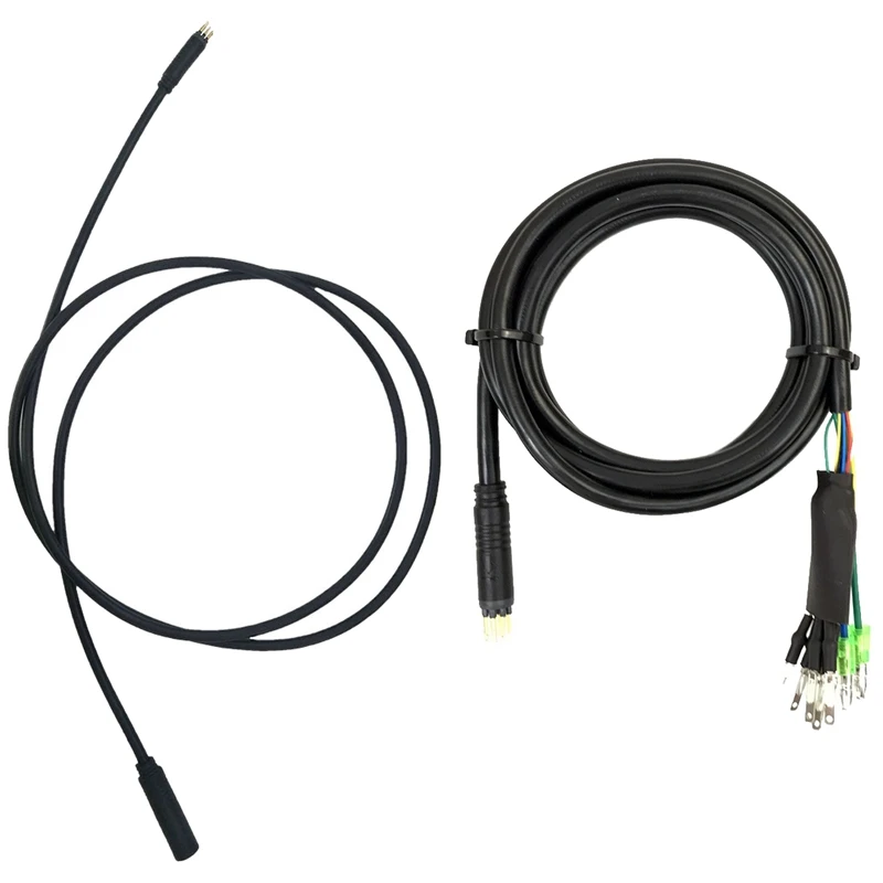 

E-Bike Motor Extension Cable Waterproof 9 Pin 60Cm With Ebike Motor Connector Cable 130Cm