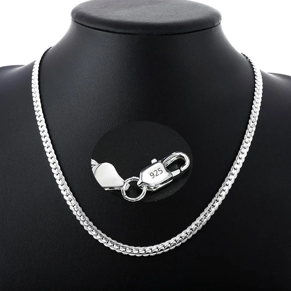 

Цепочка из серебра 925 пробы, шириной 6 мм, 20-60 см