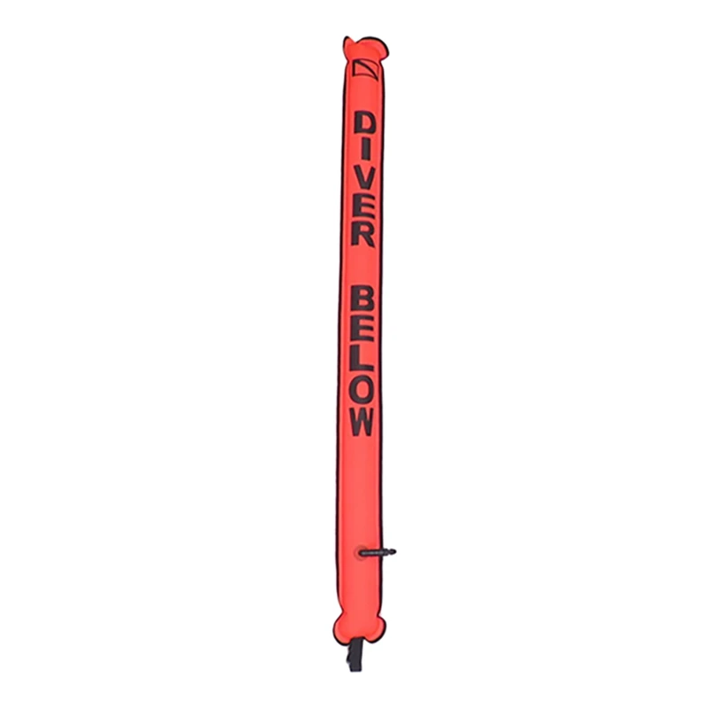 

1.5Mx15cm Scuba Diving Surface Marker Buoy SMB Underwater Safety Signal Buoy Float Diver Safety Equipment