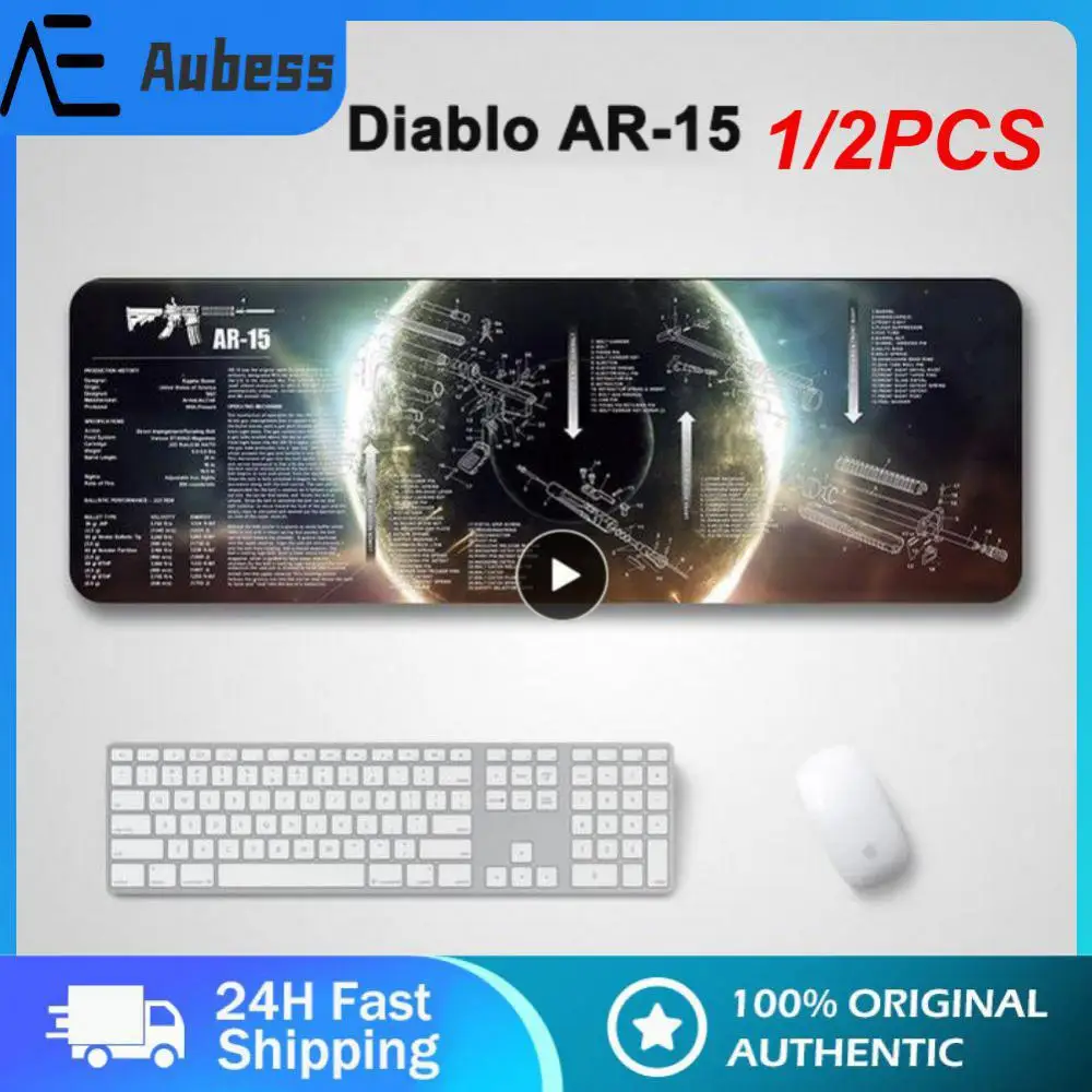 

Резиновый коврик для чистки пистолета, 1/2 шт., детали, инструкции, коврик для мыши для AR15, AK47, Ремингтон 870, быстрорежущий Каратель, P220, P320, Beretta