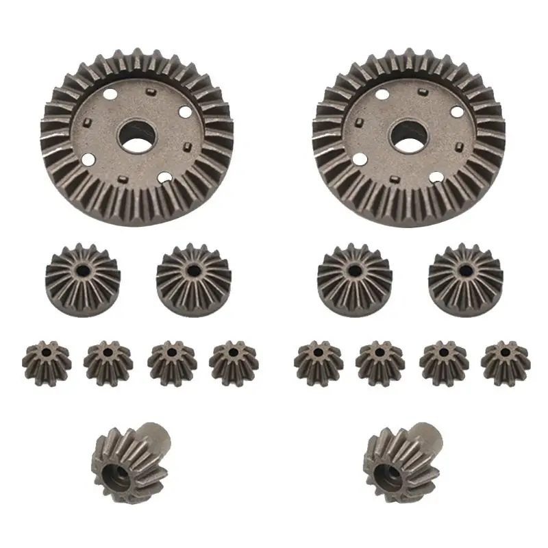

Upgrade Metal Gear 30T 24T 12T Differential Driving Gears 0011/0012/0013/0014 for Wltoys 12428 12429 RC Car Spare Parts