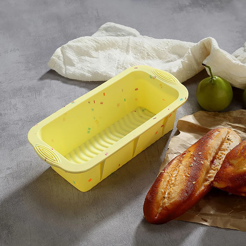 

1Pc Rectangular Silicone Bread Pan Mold DIY Toast Bread Mold Cake Tray Long Square Cake Mould Bakeware Non-stick Baking Tool