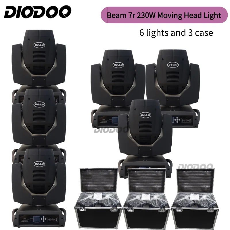 Светодиодный светильник 7R 230 Вт с чехлом для клавиатуры движущийся головной