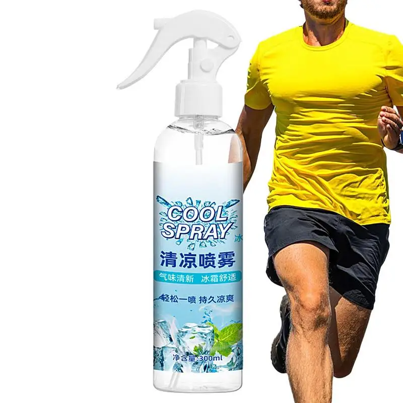 

Cooling Body Spray Calming Fast Freeze All-Natural Spray Cooling And Hydrating Face Body Mist Cooling Skin Stress Relief