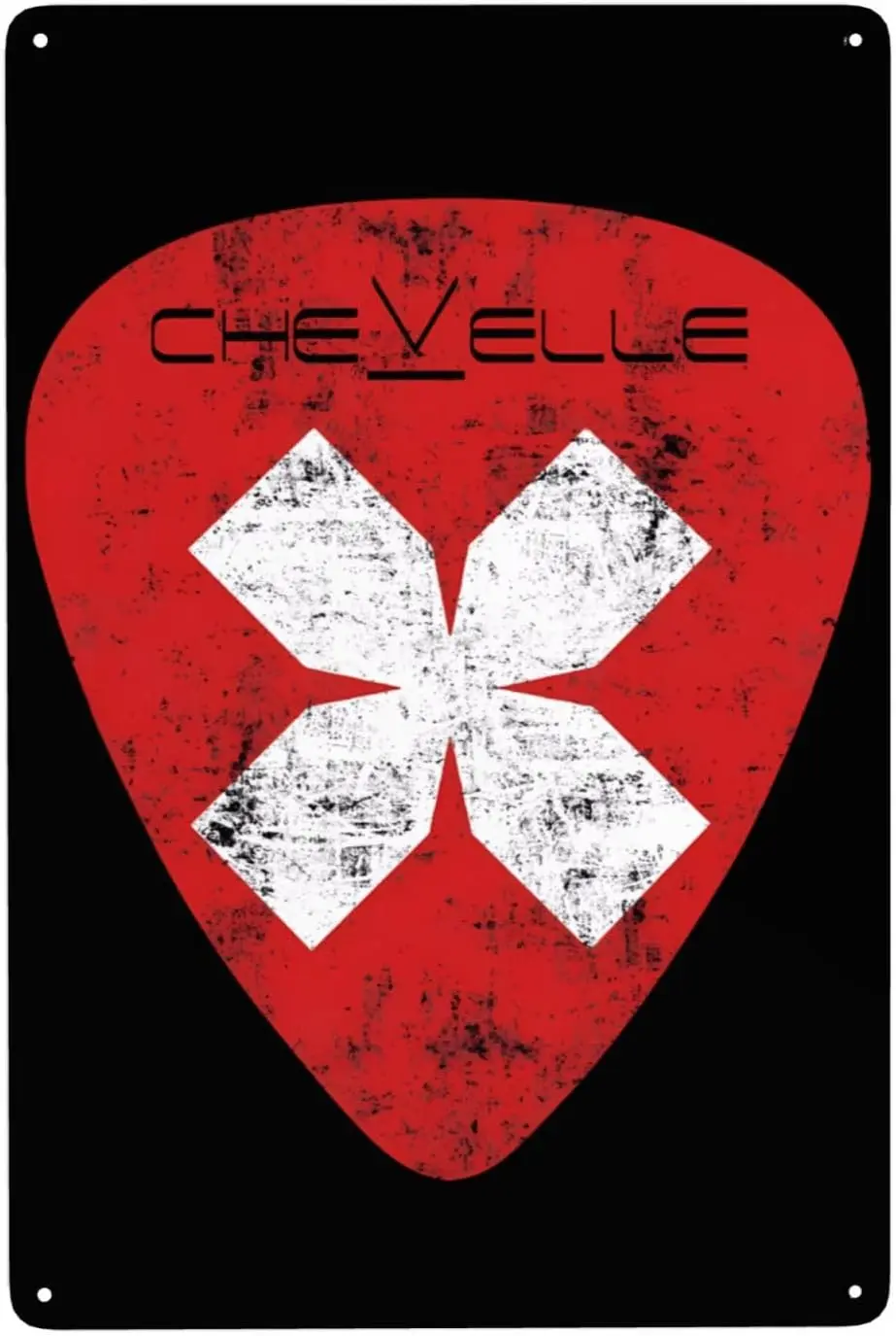 GAOREOS 8X12 дюймов металлическая жестяная вывеска ChevelLes Band винтажный настенный декор