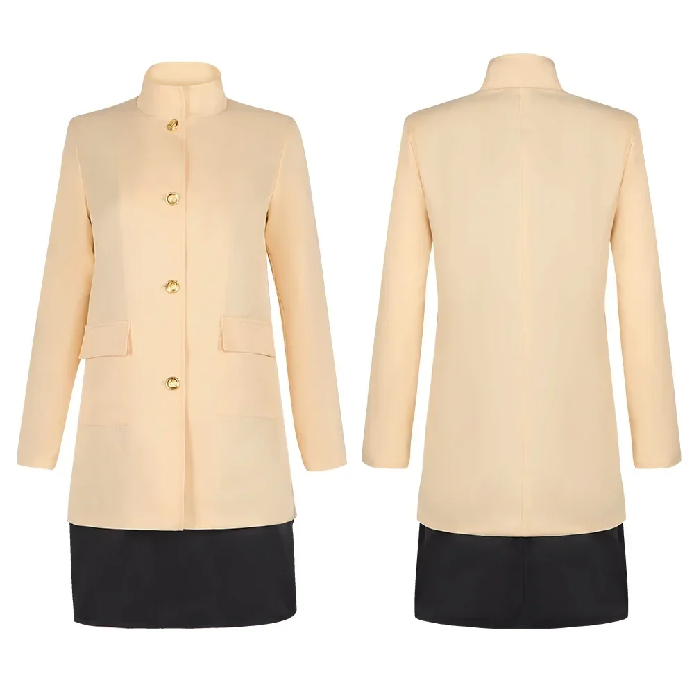 Аня Форгер Косплей Костюм Парик Аниме Фильм КОД: Белый Хэллоуин Рождественские