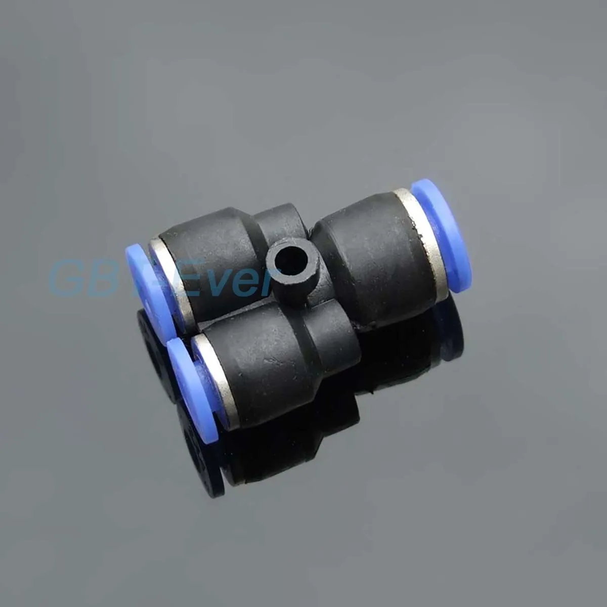 

5Pcs Tee Pneumatic Quick Fittings Reducer 3-way Y-shape Connector Change Diameter Joint Quick Couplings for 4 6 8 10 12mm Tube