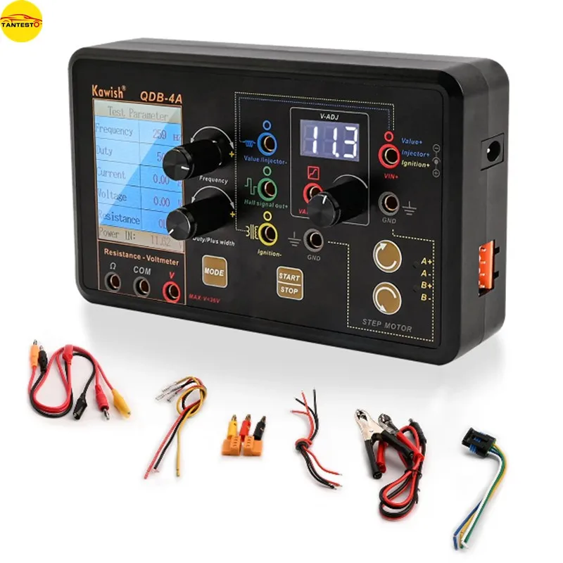 

AM-QDB4A Автомобильная катушка зажигания, тестер холостого хода, электромагнитный клапан шагового двигателя, CRIN, инжекторный привод, инструменты для ремонта
