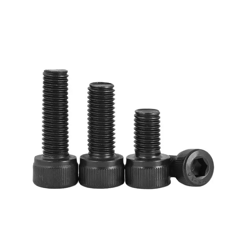 

Черные винты M4 с головкой из нержавеющей стали, болты класса 12,9