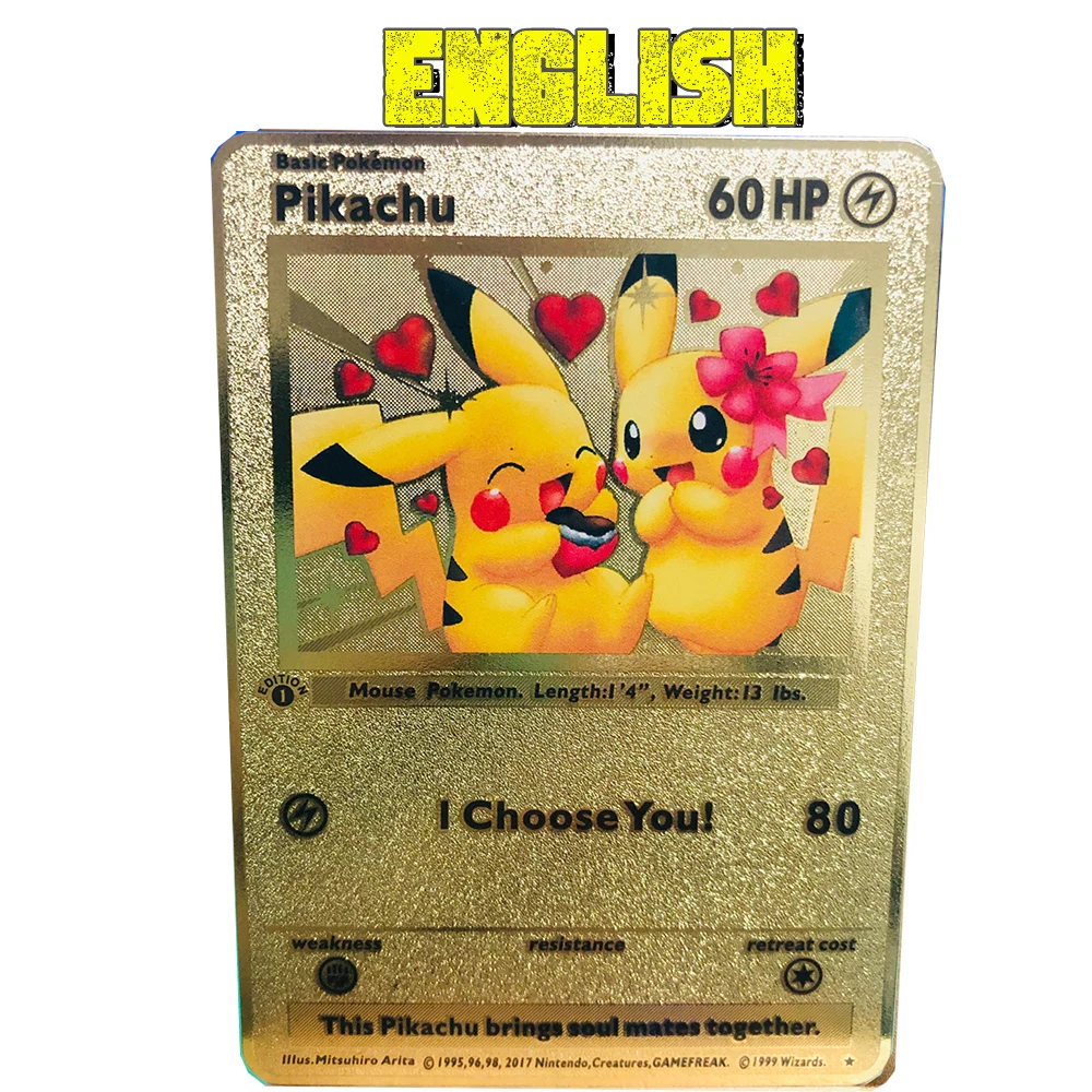 

2022 Cartas Pokemon Cards Gold Card V Vmax English Pokemon Card Golden Kids Game Collection Cards Christmas Gift