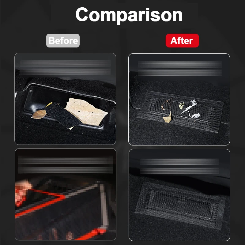 Пылезащитная сетка для вентиляционного отверстия автомобиля Tesla Model 3/Y 2023 2 шт.