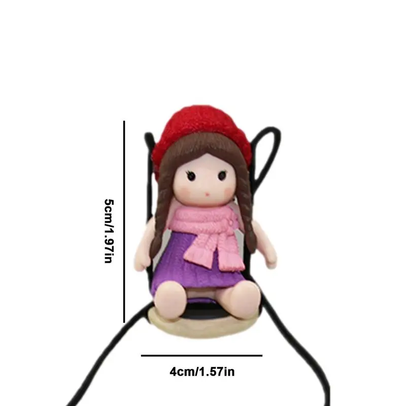 Подвеска-качели на зеркало заднего вида полимерные висячие украшения для