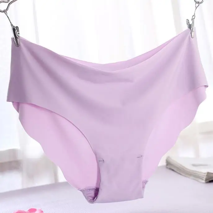 

Women Underwear Seamless Spandex PP M Gas Crotch Invisible Thong Cotton Intimates