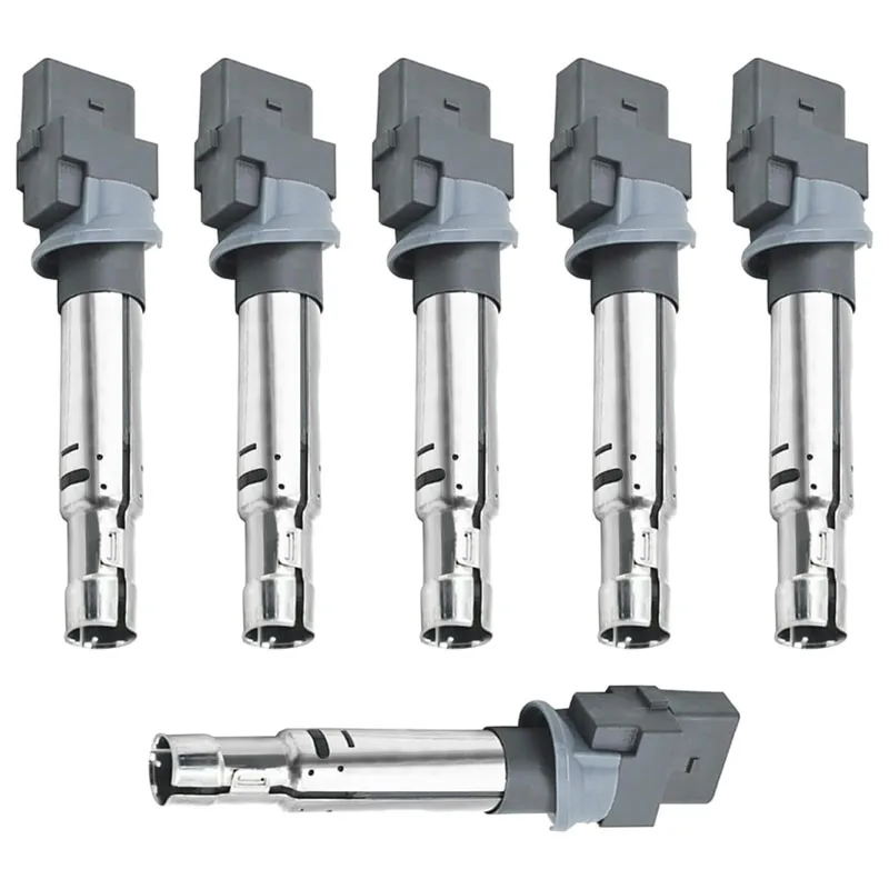 Катушка зажигания 022905100B 022905715A 022905100E 022905100H для AUDI A3 TT Q7 VW PASSAT B6 B7 MULTIVAN EOS PHAETON TOUAREG 6