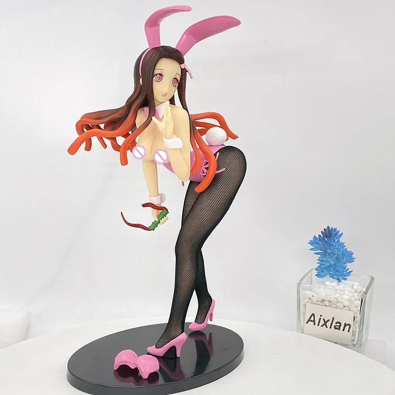 

25cm Demon Slayer Anime Figure Kamado Nezuko Sexy Girl Action Figure Kimetsu No Yaiba Mitsuri/Shinobu Figurine Model Doll Toys