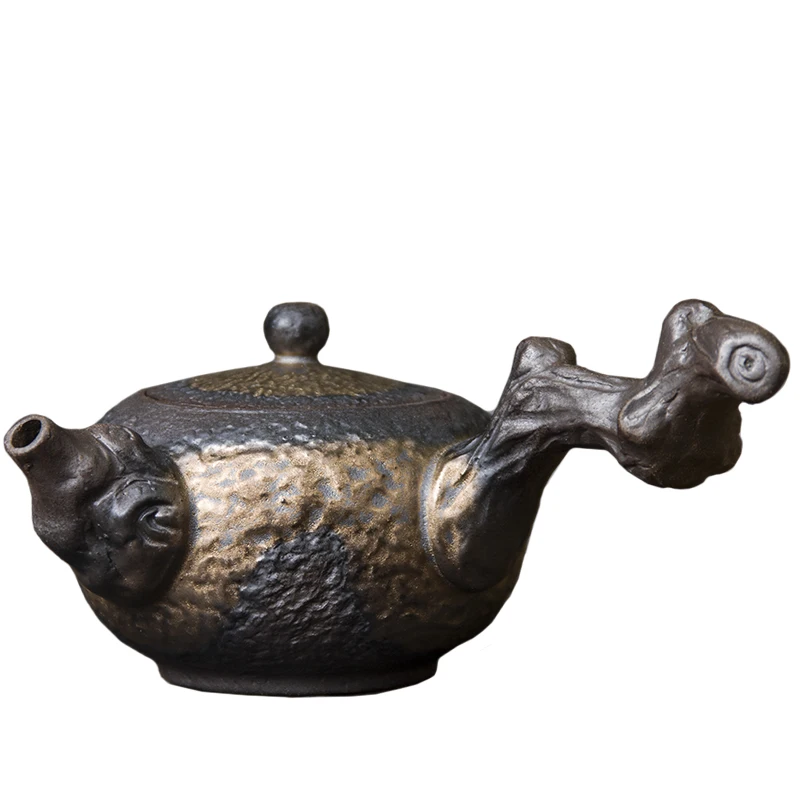 

ceramic kyusu teapots stump chinese kung fu tea pots 220ml