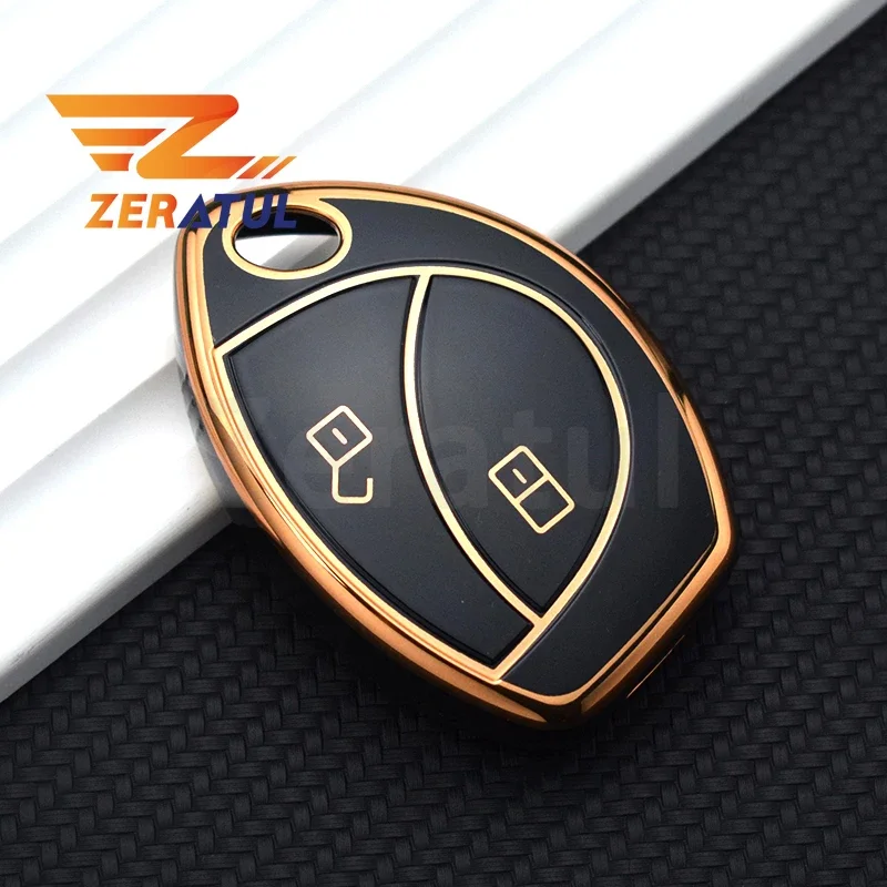 2/3 кнопки из ТПУ чехол для автомобильного ключа держатель брелока Toyota Malaysia Truguard VG