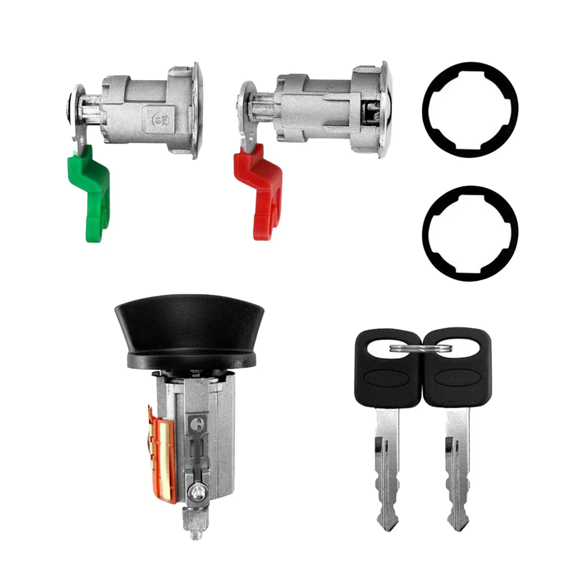 Автомобильная дверь дневной замок LC6177 DL5886 для Ford E150 E250 1997-2020 Замок зажигания 703369