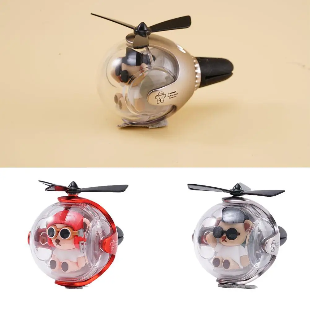 

Flying Ball Car Aromatherapy Cartoon Cute Air Outlet Fragrance Air Mounted Car Creative Freshene Rotating Aircraft Perfume