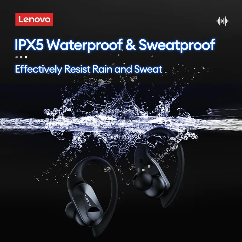 Lenovo LP75 Наушники для перевода языка HD Наушники с шумоподавлением для вызова для обучения, путешествий, наушники-переводчики в реальном времени (art.: 3920cbec96028) - 3920cbec96028