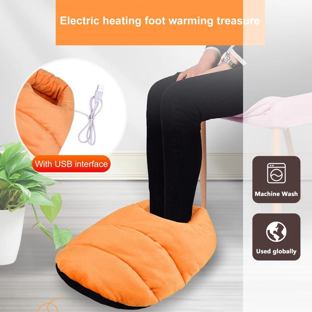 

Моющийся не линяющий даже нагревательный Электрический подогреватель ног USB Портативный прочный Электрический подогреватель ног эффектив...