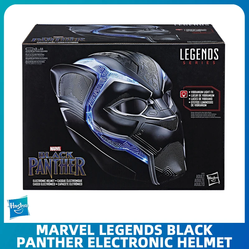 

Hasbro Marvel Legends Series The Avengers Black Panther Electronic Helmet E1971