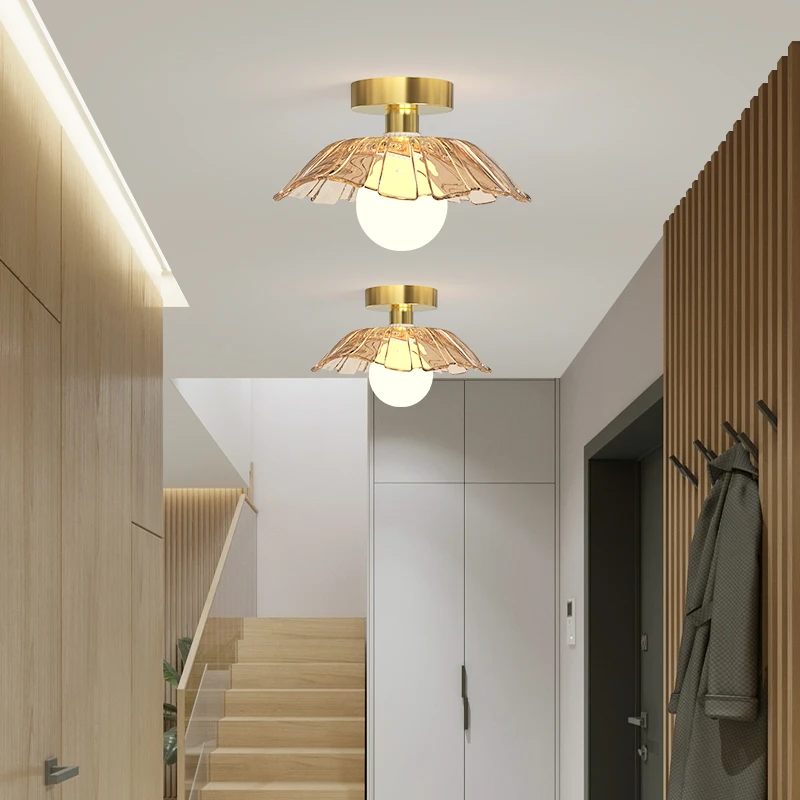 Modern Crystal LED Ceiling Lights For Living Bedroom Hall Room Corridor Lamps Home decor Indoor Lighting hallway Fixture