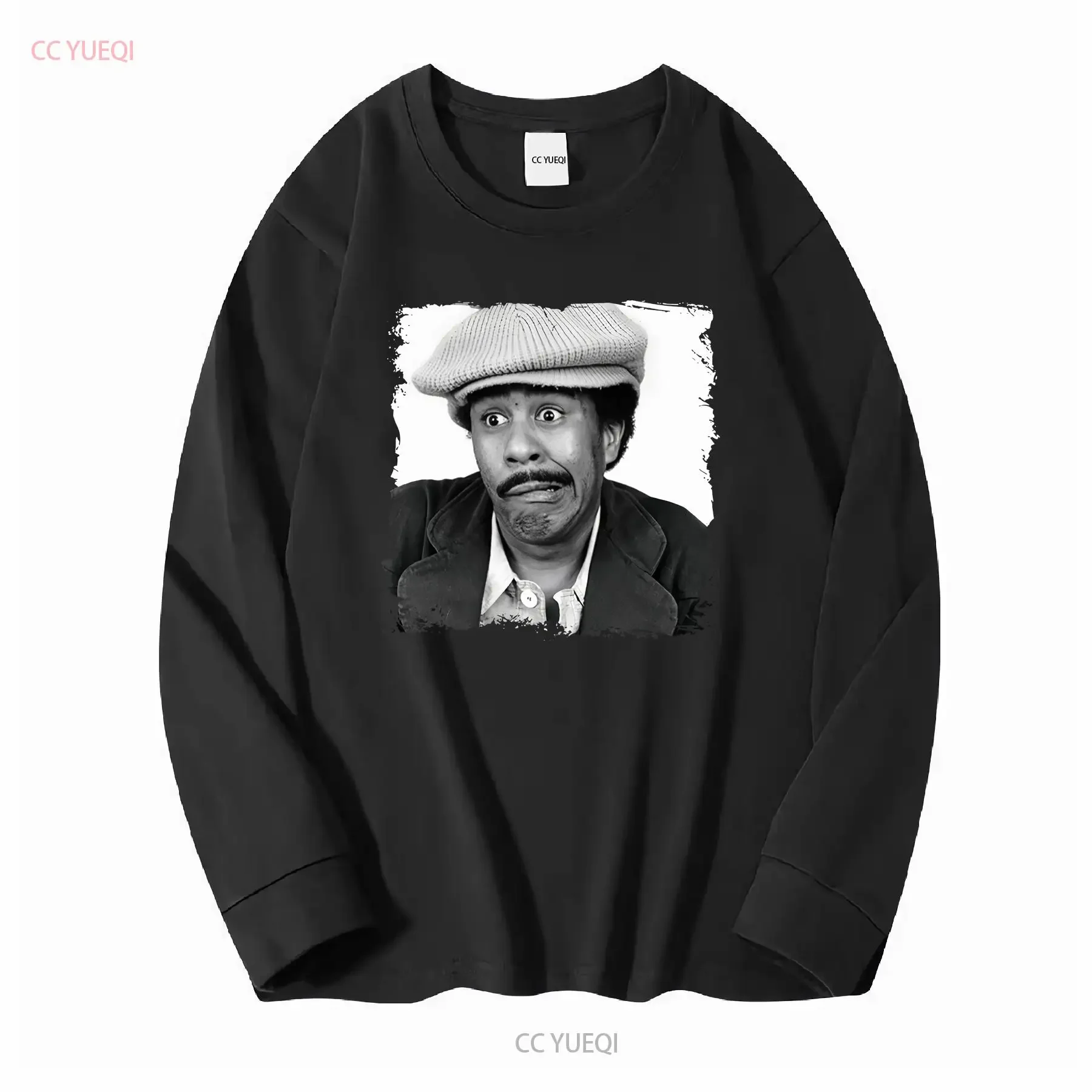 Фото Забавная футболка в стиле ретро Richard Pryor Superbad, новая винтажная стираная повседневная уличная одежда, растянутая дышащая модная мягкая футболка унисекс №3