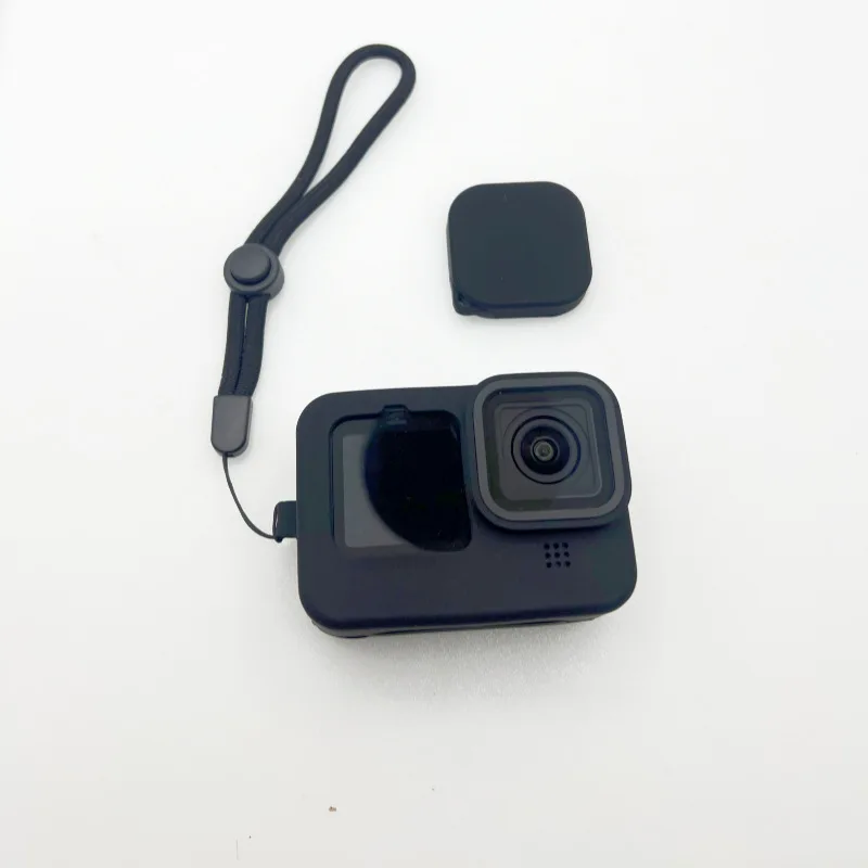 Фото Большая распродажа для Gopro 9 10 11 12 13, черный аксессуар, защитный чехол, мягкий резиновый силиконовый корпус для go pro Hero 11/12/13 №3