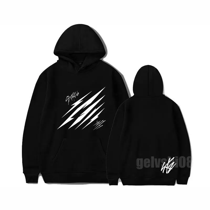 

Men Women Hoodie Kpop Korea Band Printed Stray Kids Hoodies Boy's Hooded sweatshirts WoBoy Clothes Oversized Pullovers Boys y2k