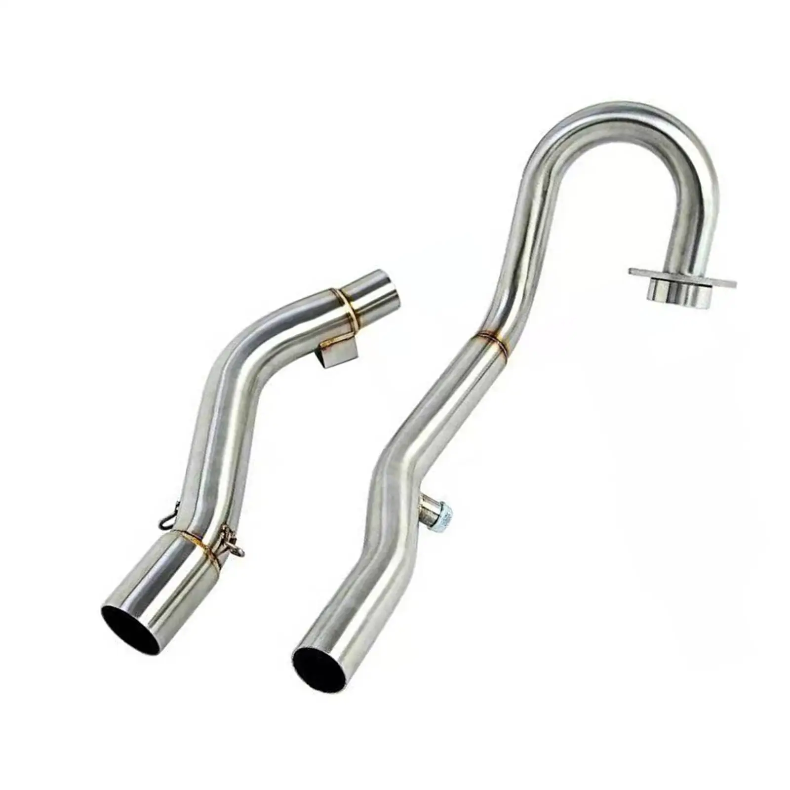 

Motorcycle Exhaust Header Mid Pipe Mid‐for Crf250L