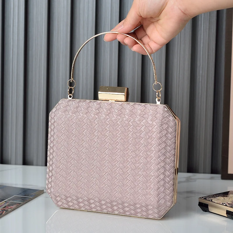 

Qyahlybz Simple Evening Bag PU Women's Handbags Dress Clutch Bag Female Cheongsam Bags