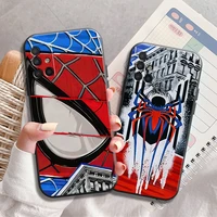 marvels spider man phone cases for samsung s20 fe s20 s8 plus s9 plus s10 s10e s10 lite m11 m12 s21 ultra original shell