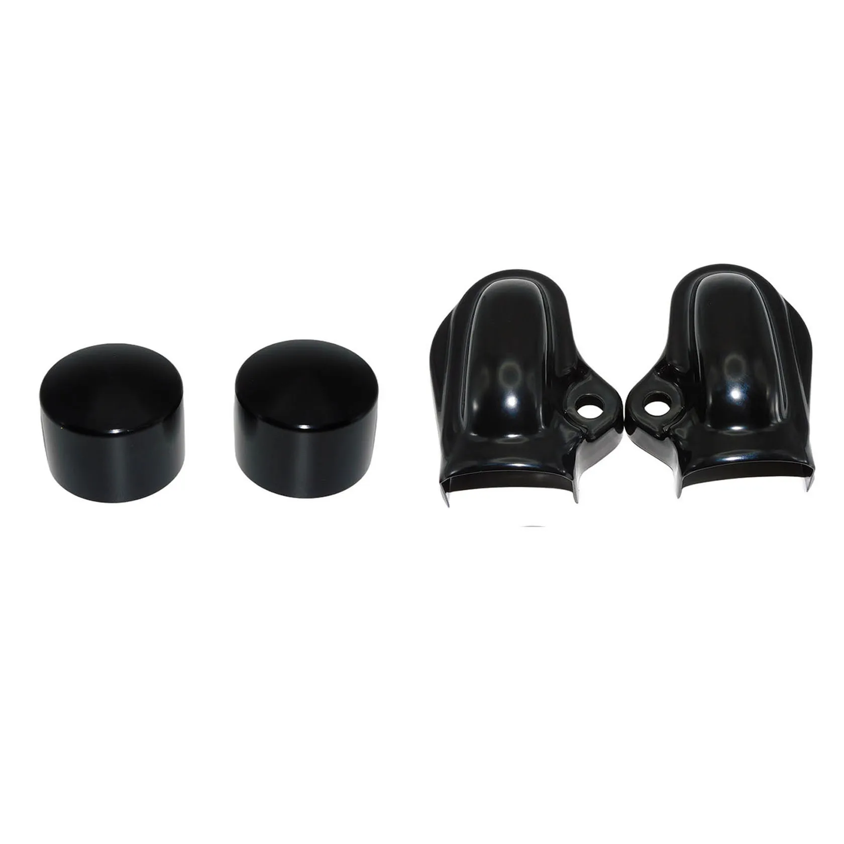 

Передняя ось мотоцикла, колпачки для гаек, задняя крышка вала колеса, боковая защита, черный для Harley V Rod VRSCA Night Rod