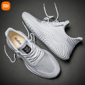 Xiaomi Shoes Men High Quality Male Sneakers Breathable White Fashion Gym Casual Light Walking Plus S in USA (United States)