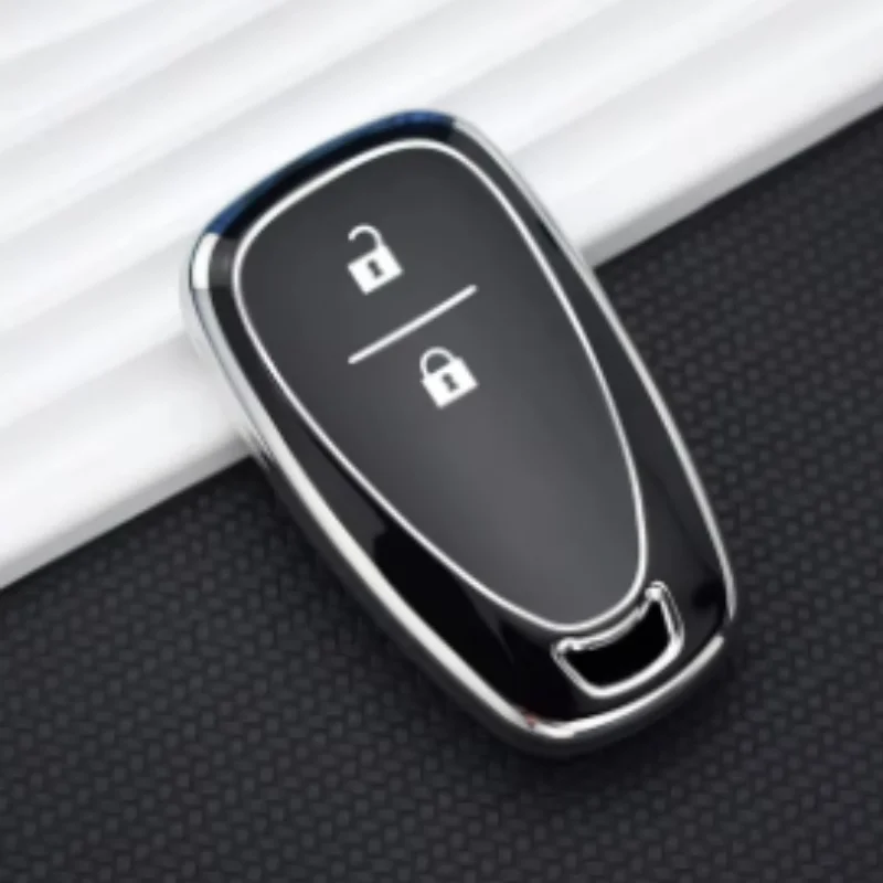 Чехол из ТПУ для автомобильных ключей Chevrolet Onix Equino Orlando Cruze Spark Sonic Camaro Volt Bolt Trax Malibu