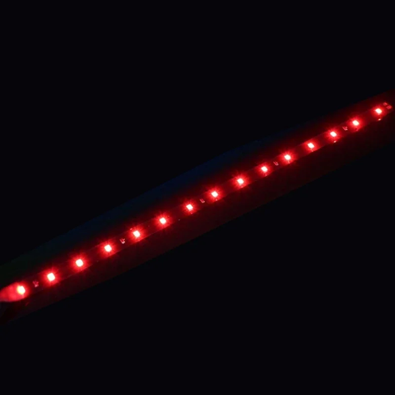 

1 шт. автомобильные декоративные светодиодные ленты, авто DRL, Стайлинг, гибкие атмосферные фонари 12 В 15 SMD 30 см, белый, красный, желтый, Bule