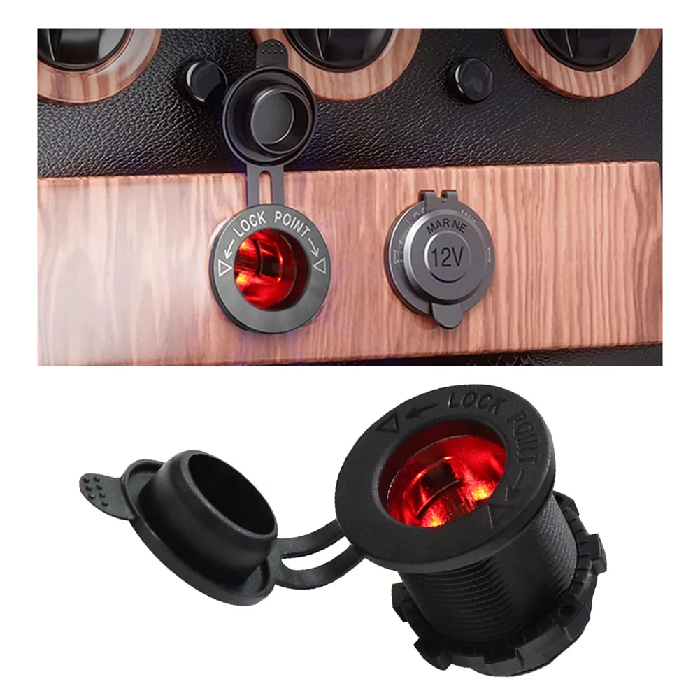 

Запасная Водонепроницаемая зарядная розетка 12-24 В для автомобиля, лодки