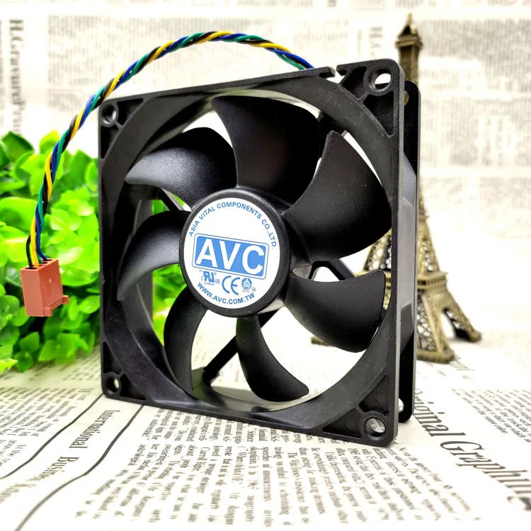 

TAIWAN QIHONG AVC DS09225R12H 9025 12V 0.50A 9CM LARGE AIR VOLUME COOLING FAN