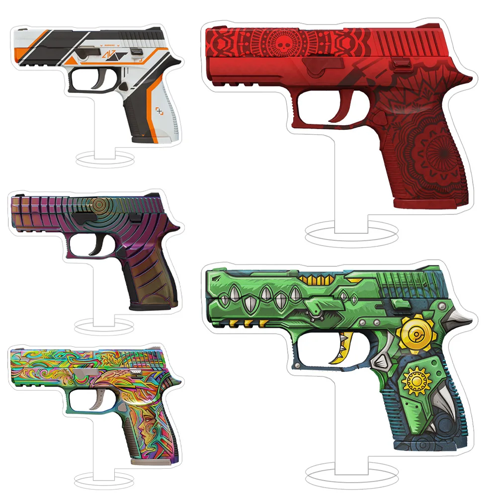 Guo Xiao Luo CS2 GO пистолет P250 акриловая подставка