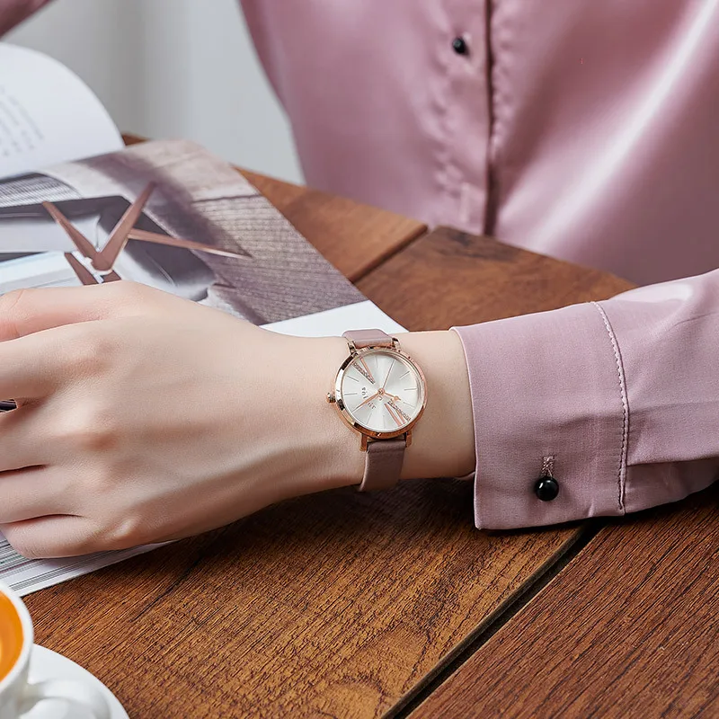Rhinestone Personalized Design Waterproof Diamond Watch Ashion Ladies Watch Leather Women Female Quartz Wristwatch Montre Femme enlarge