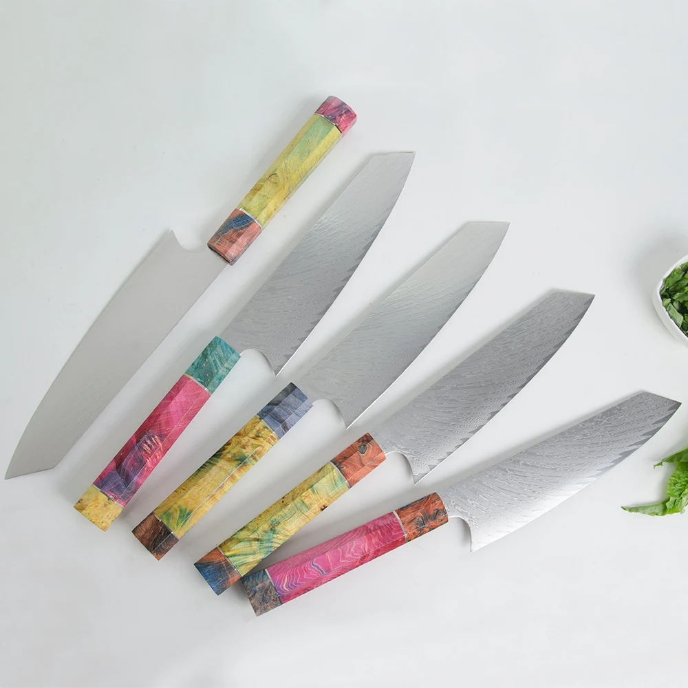 Xyj 8-дюймовый Высококачественный Нож из дамасской стали для нарезки ультраострый