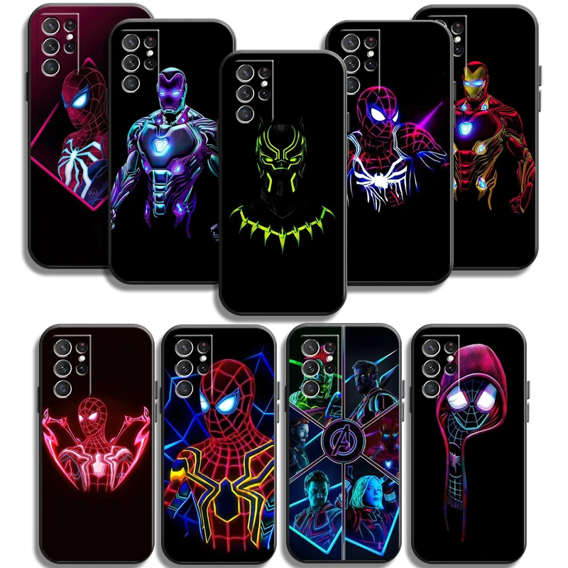 

Marvel Logo Phone Cases For Samsung Galaxy A21S A31 A72 A52 A71 A51 5G A42 5G A20 A21 A22 4G A22 5G A20 A32 5G A11 Coque