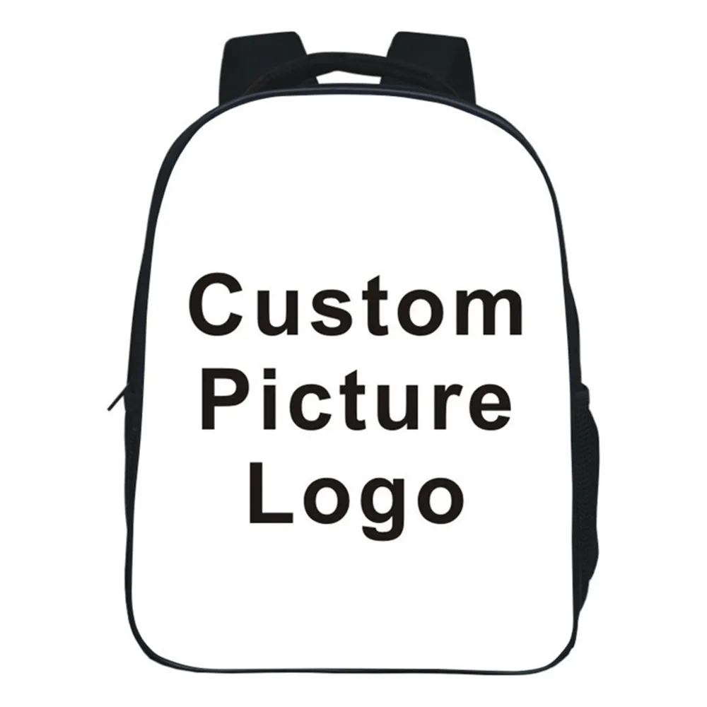 

12 Inch Customize Backpack Kids Teens 3D School Bag Midjourney Boy Girl Bagpack Bag Chatgpt Can Customize Logo Image Schoolbag